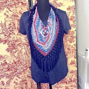 Beautiful blouse with scarf 🧣